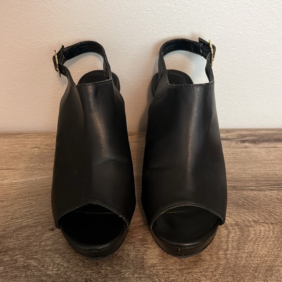 Express Peep Toe Wedges - Picture 2 of 10